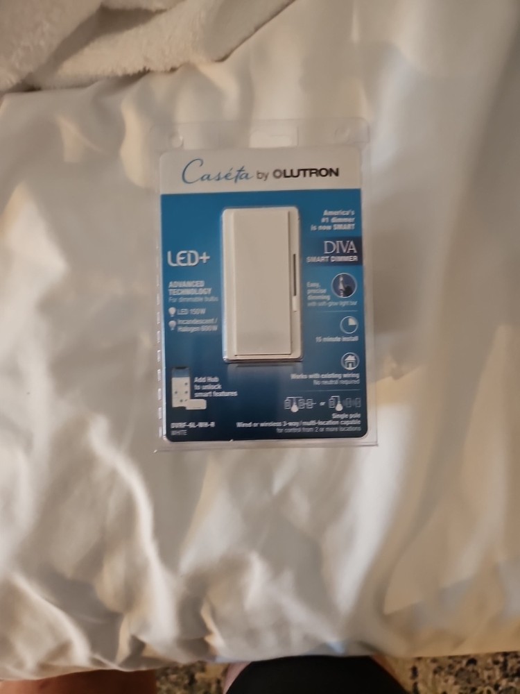 Lutron Diva Smart Dimmer - White