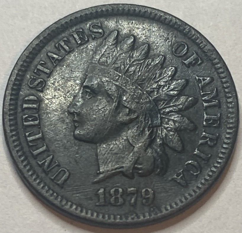 1879 - Indian Head Cent - Exact Coin Imaged #IND234