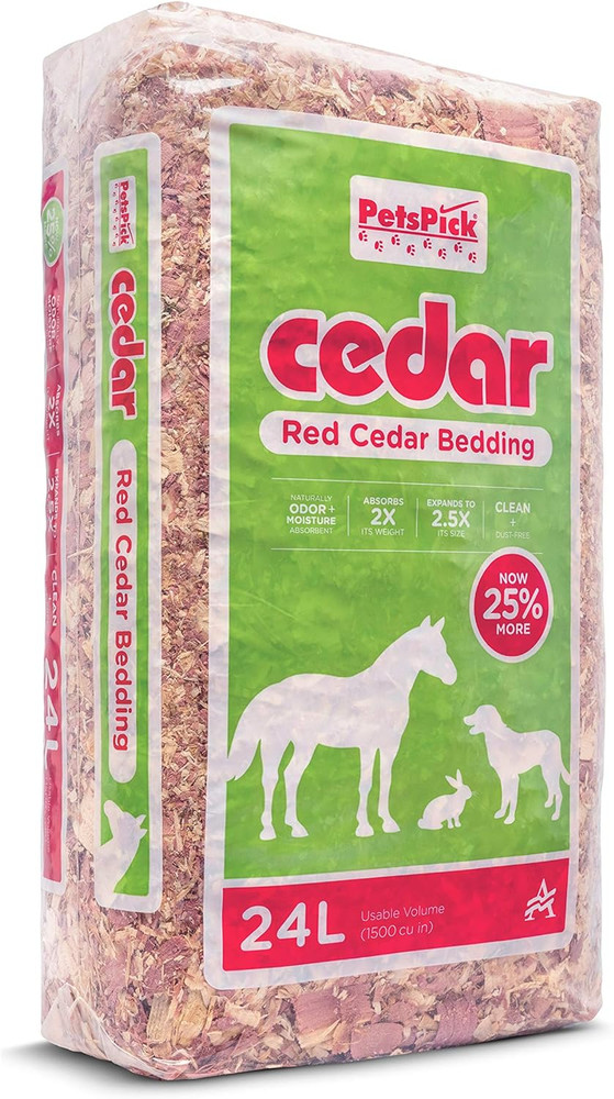 Red Cedar Pet Bedding 24L