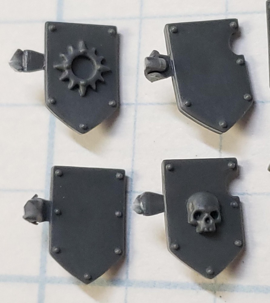 Warhammer 40k Space Marines Bits Bladeguard Veteran Shoulder Shield Set
