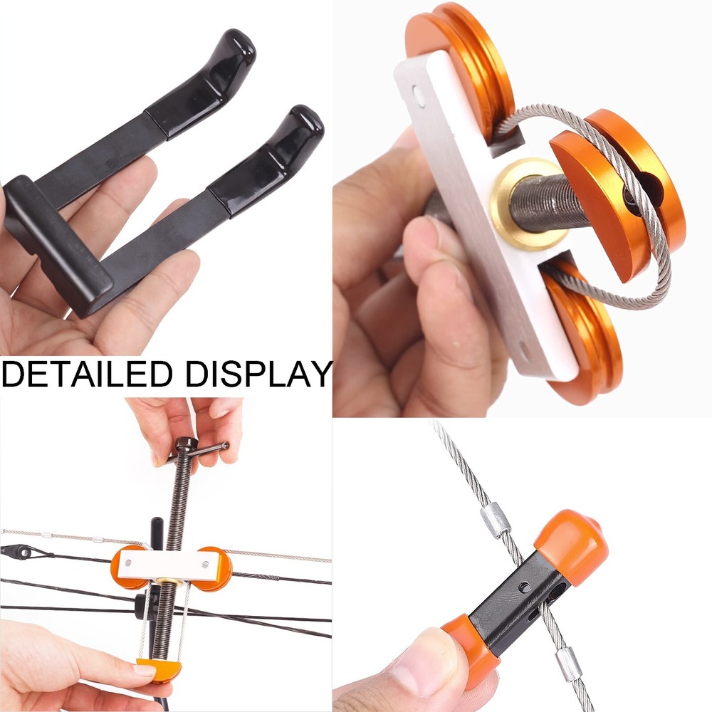 Archery Compound Bow Press Portable Hunting Bow String Replacement Tool