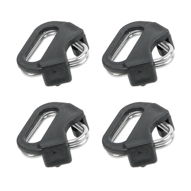 4pcs Triangular Split Rings for Camera Back Belt Strap Buckle Accessories