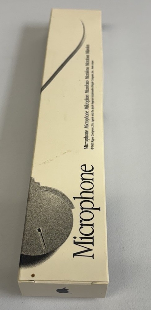 Vintage 1990 Apple Mac Handheld Microphone