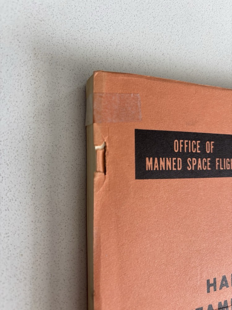 NASA Apollo Handbook For Contamination Control Program 1966 Manned Space Flight
