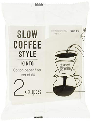 Kinto Slow Coffee 2Cup Cotton Paper Filter NEW
