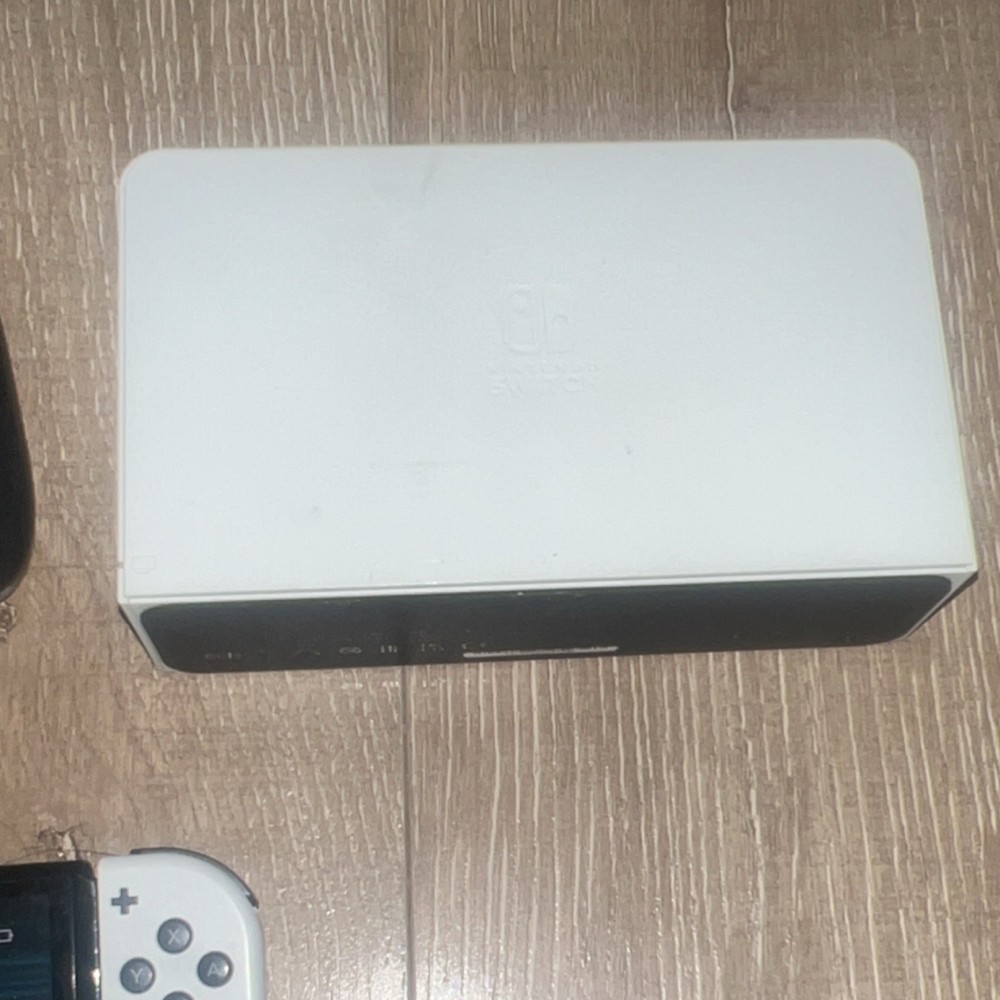 Nintendo Switch OLED Bundle Console, Dock, Controller Grip, Splatoon Case