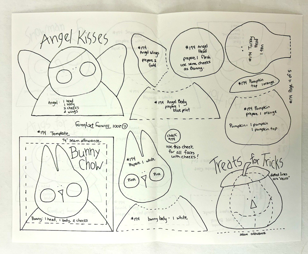 Gift Cans & Goodies Primitive Applique Gift Pattern