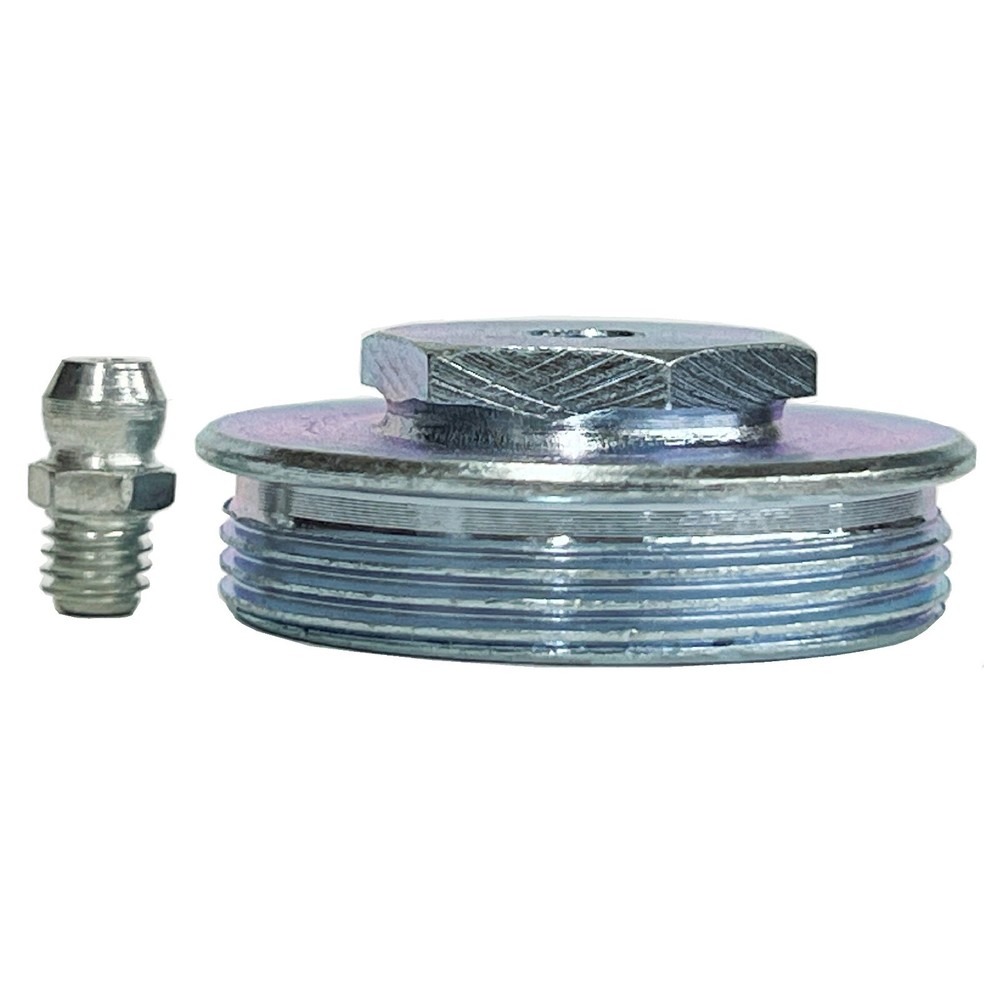 1-1/2'' Diameter Greasing Cap Threaded With Zerk Fitting