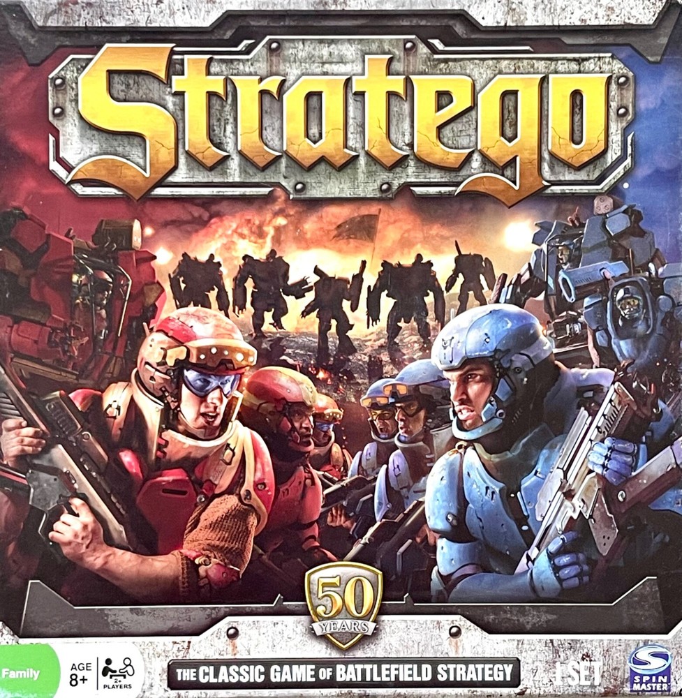 Stratego 50 Years Replacement Pieces Red or Blue Pick your Piece - Spin Master