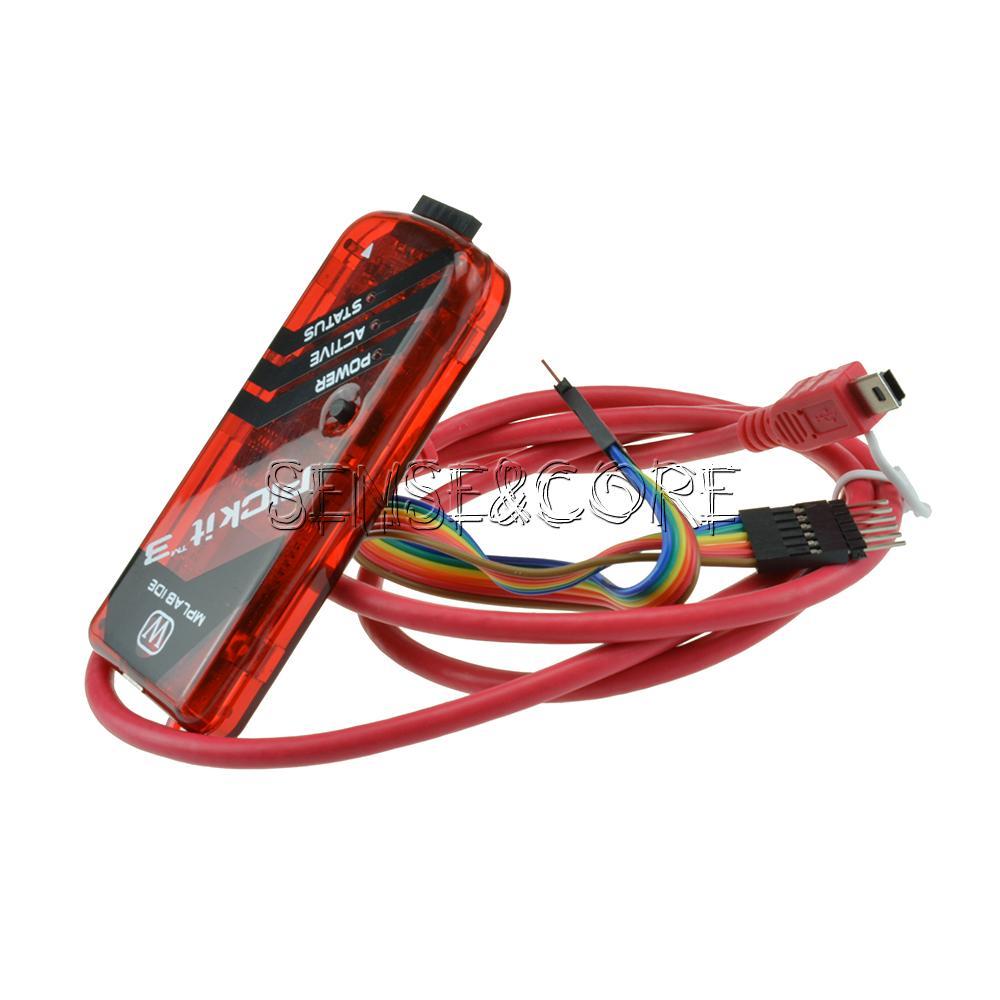 Microchip PIC PICkit3 KIT3 In-Circuit Debugger / Programmer PIC32 MCU dsPIC-