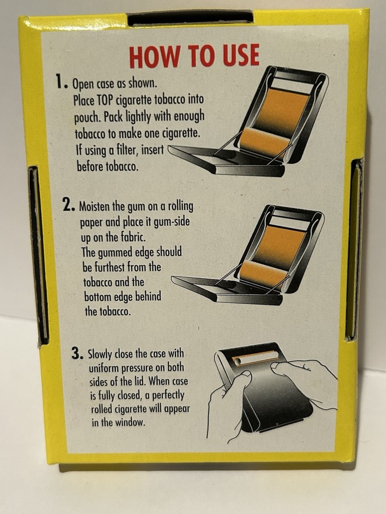 TOP Automatic CIGARETTE MAKER Plastic, Black Color