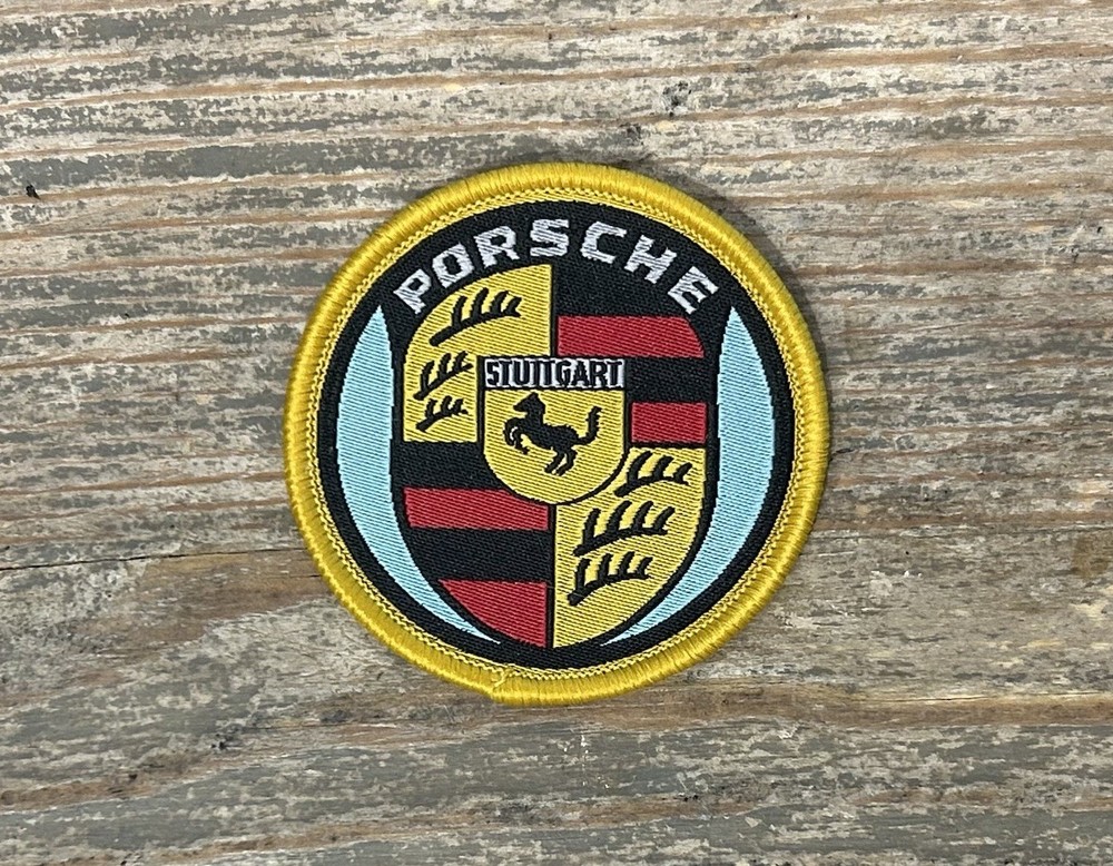 Retro Porsche Stuttgart Patch