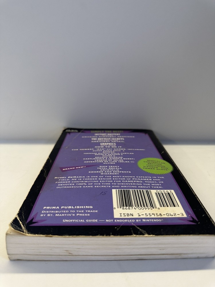 Ultimate Unauthorized Nintendo Game Stratergies -1 ,2 & Nintendo Secrets Book!
