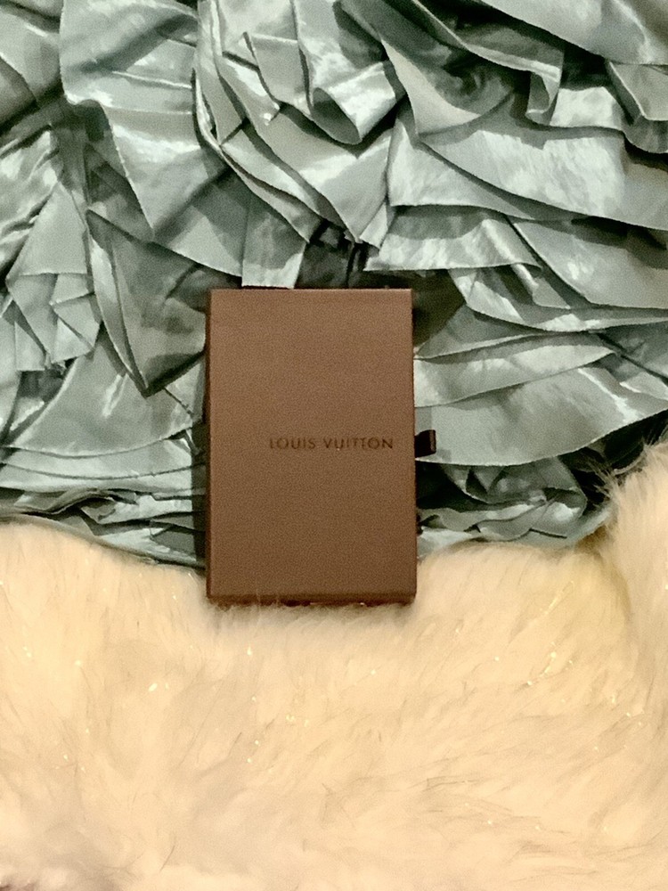 Louis Vuitton Brown Box 6.5” x 3.5” Already AUTHENTICATED !!