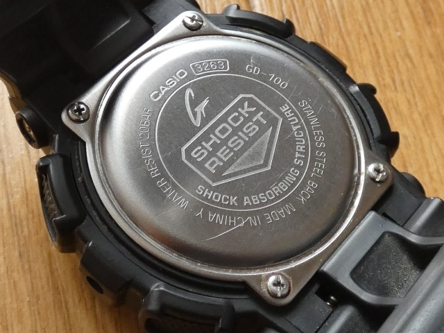Used CASIO G-SHOCK GD-100