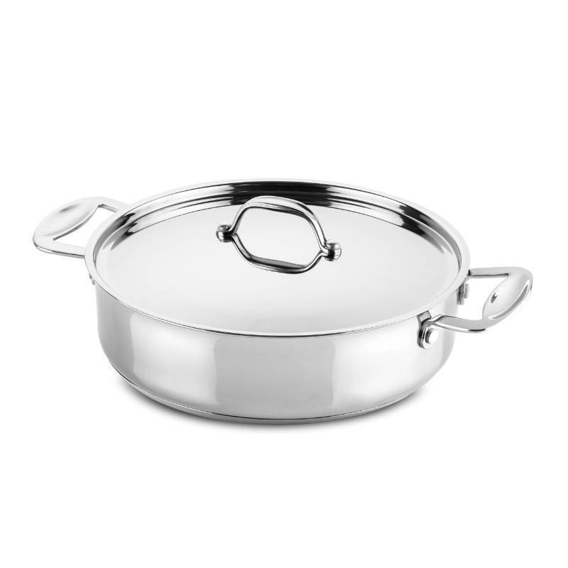 Mepra Non Stick Saute Pan 2 Handles Glamour Stone Eclipse HB Coating
