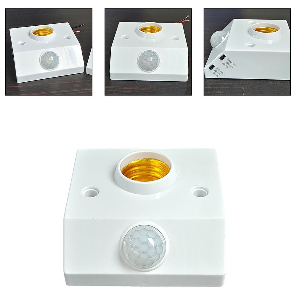 E27 Infrared Induction Lamp Socket for Convenient Motion Activated Illumination