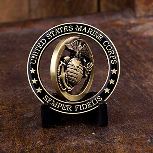 Marine Corps EGA Spinner Challenge Coin