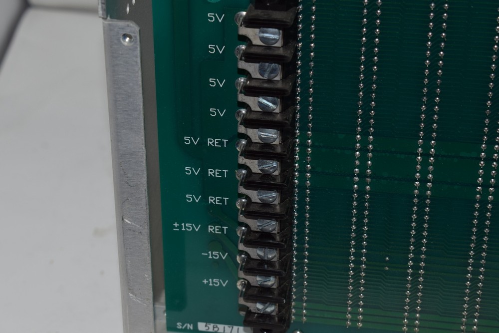 EXCEL 1041A-5B171 PLC Module Backplane Enclosure 13 Slot