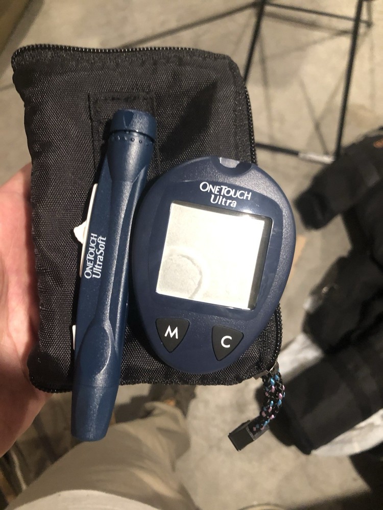 One Touch Ultra mini meter test
