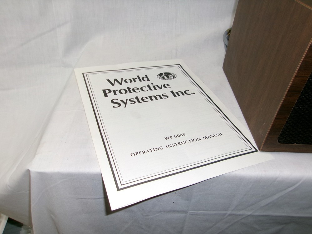 New Old Stock World Protective Systems WP6000 in Box security system