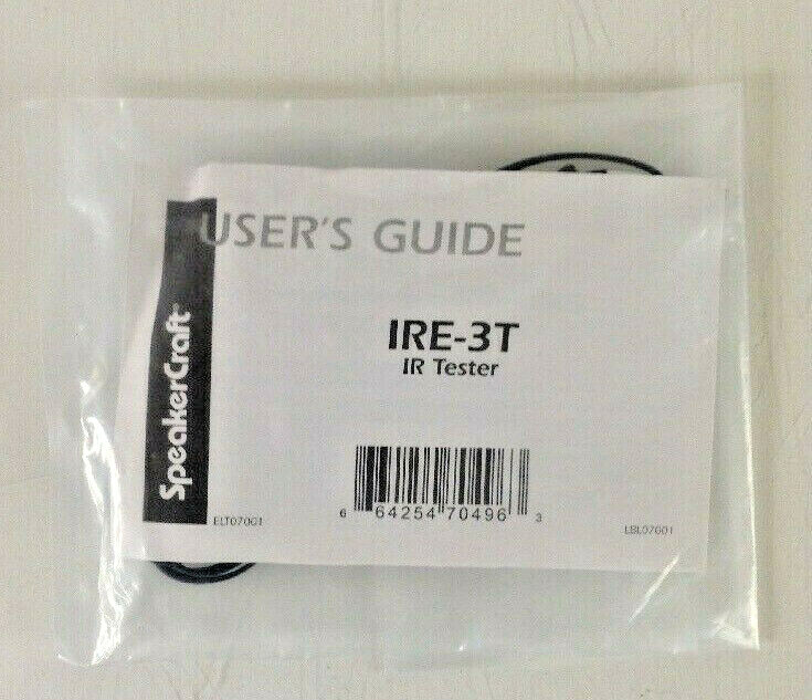 1x SpeakerCraft IRE-3T IR Tester