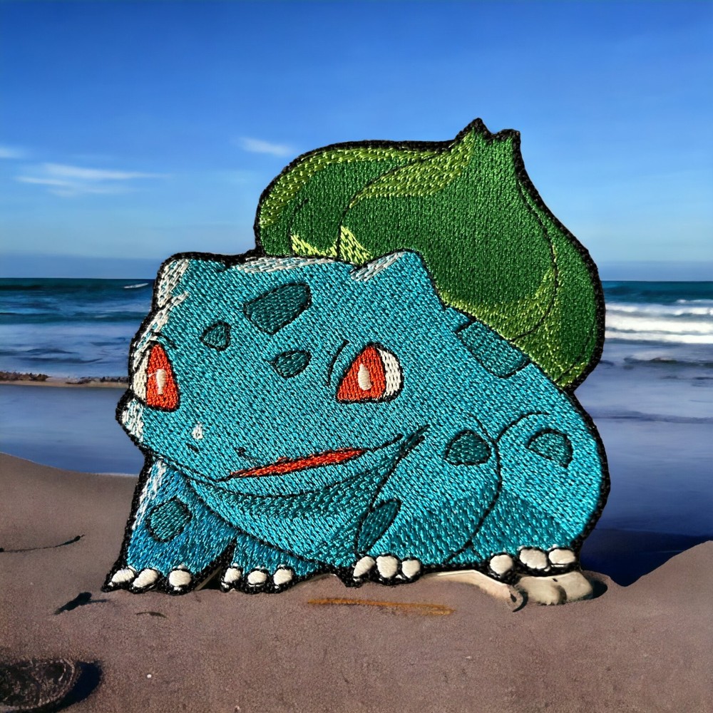 Bulbasaur Patch/ 4.57" X 4.84"