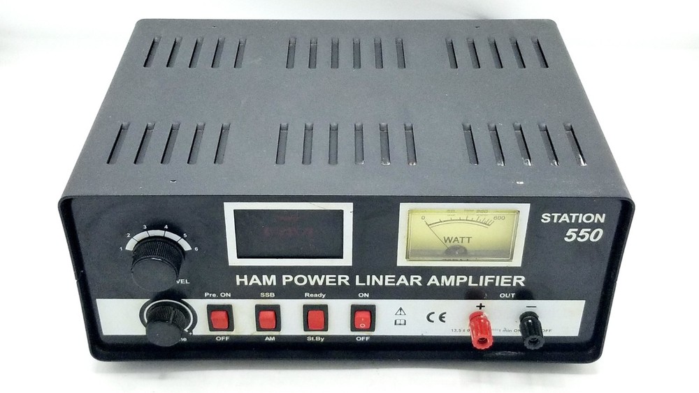Station 550 Ham Power Linear Amplifier - Untested