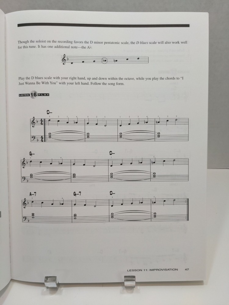 Berklee Practice Method Keyboard Sheet Music Song Book Self Teach CD M32