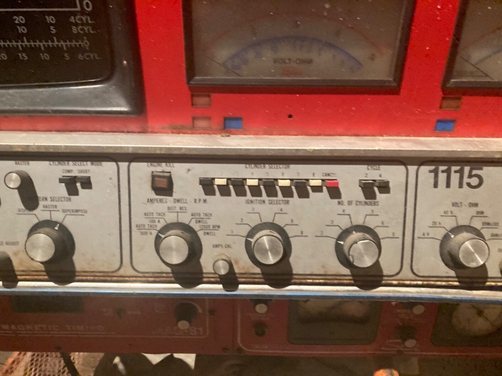 Vintage SUN DIAGNOSTICS Car Analyzer