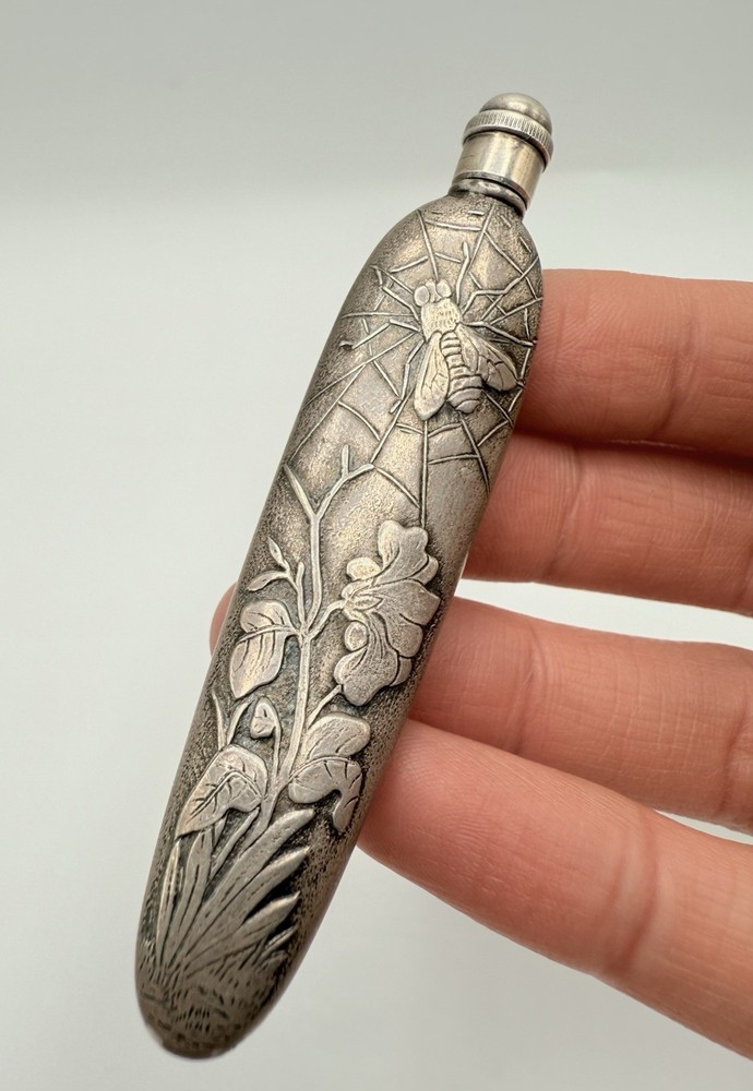 Antique Gorham Sterling Silver Perfume Scent Bottle