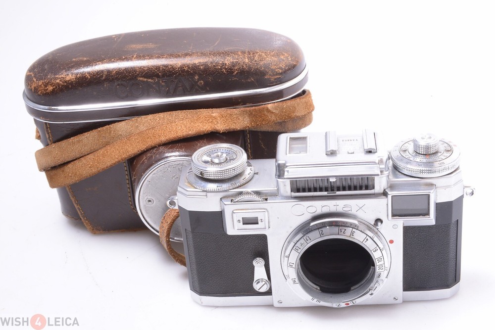 ✅ ZEISS CONTAX IIIA BLACK DIAL 35MM RANGE FINDER CAMERA