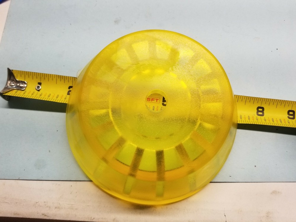 (1) 4 Inch Bow Roller Bell Endcap for Boat Trailer Bow stop. Bell roller.