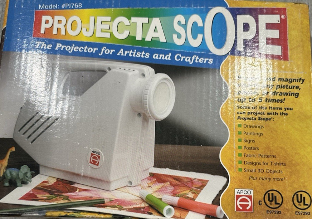 Projecta Scope The Projector For Artists And Crafters