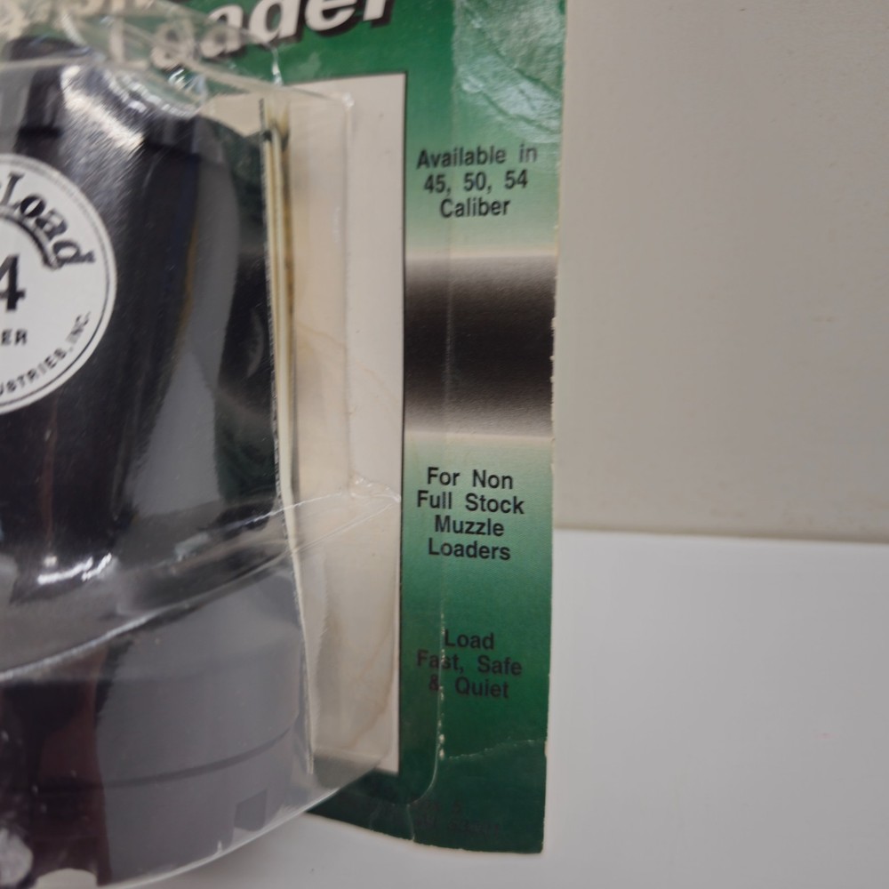 Quick-Load 4-Shot Loader .54 Cal Muzzleloader Speed Loader Sabot Vintage USA