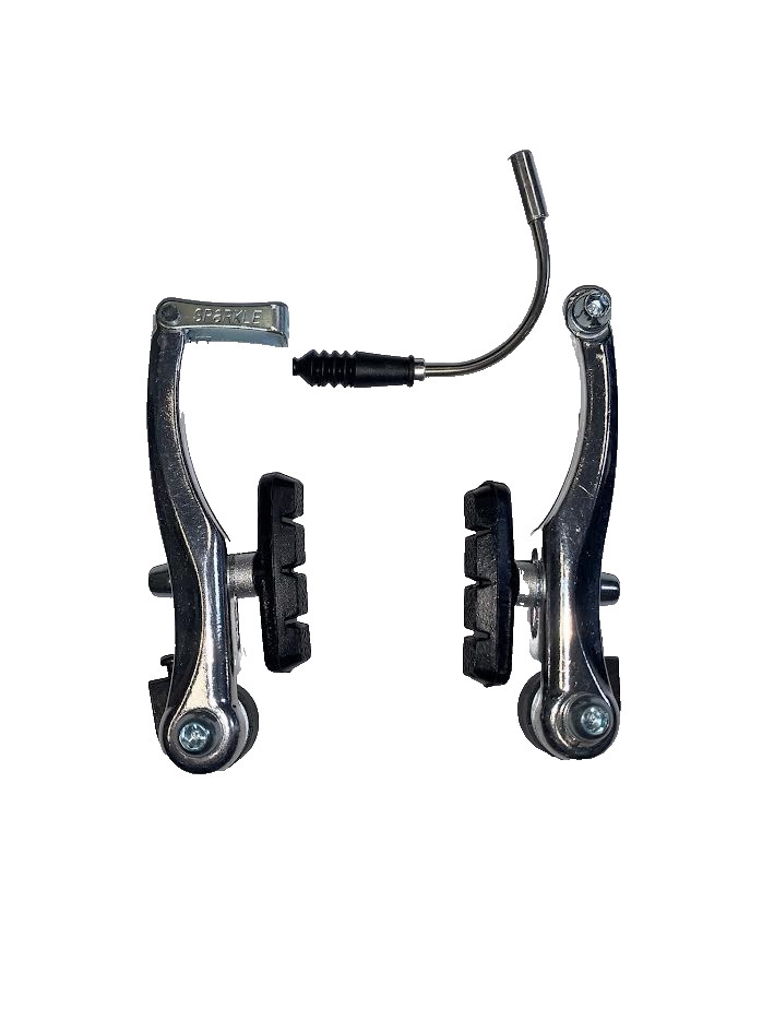 Artek V-Brake Set  Linear Pull Brakes Silver, Aluminum