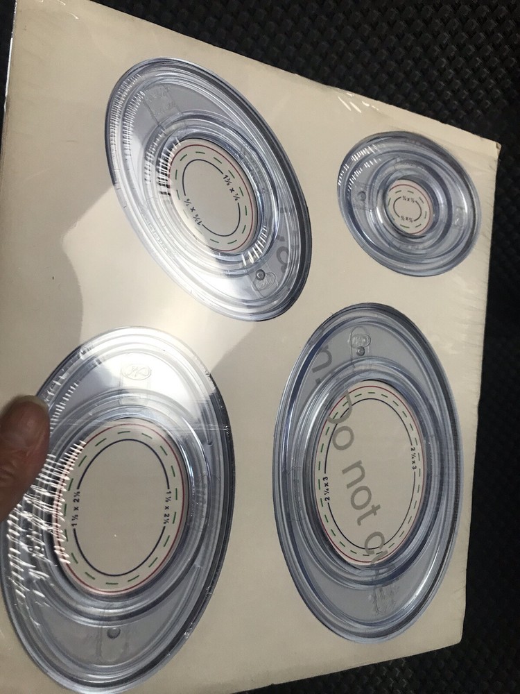 Creative Memories Oval Custom Cutting System Sealed New