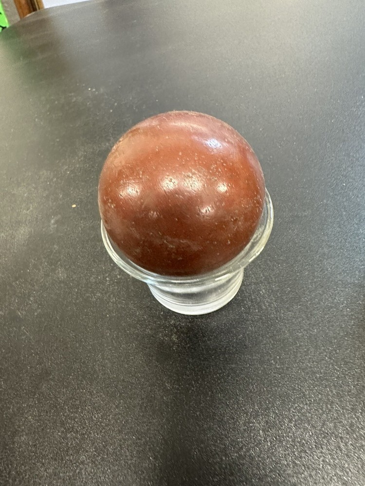 Vintage Bakelite Brunswick Billiard Ball - Brown