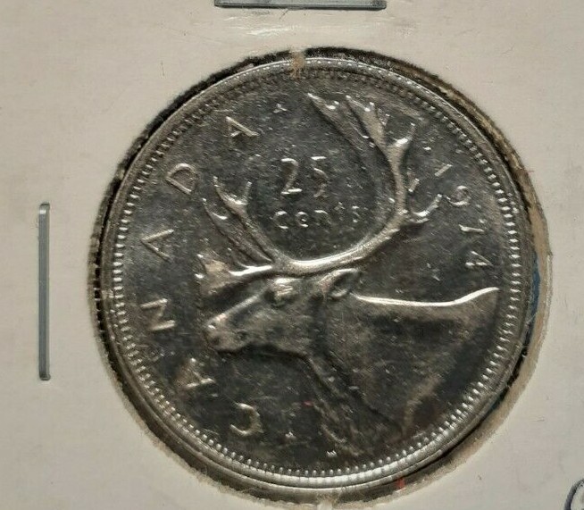 1974  QUARTER  CANADA  KM 62b