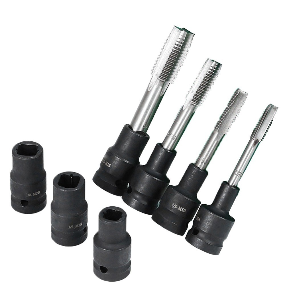 Heavy duty Double head Tap Socket 12 inch Driver for Rethreading Tasks