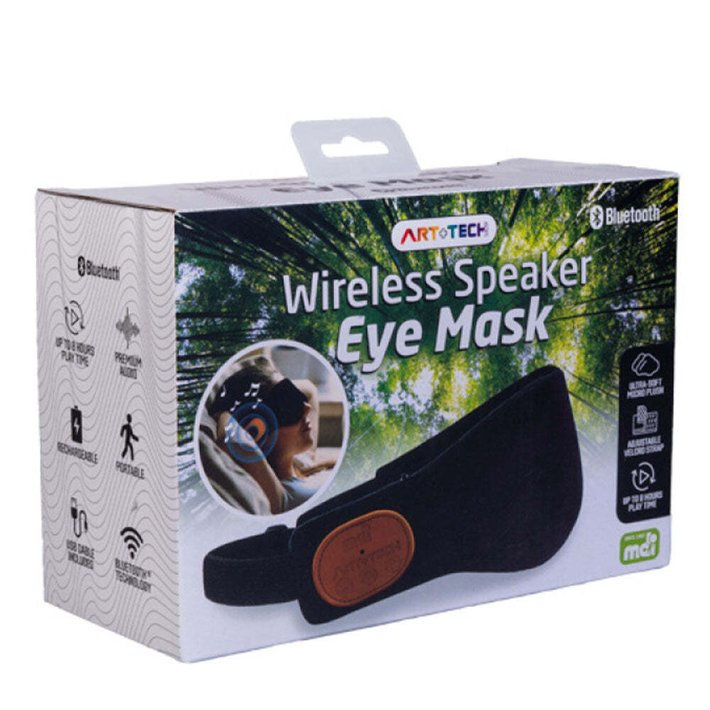 Wireless Rechargeable Speaker Eye Mask Made from High Quality Soft Material