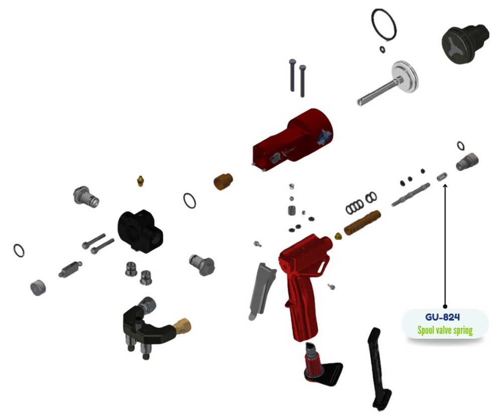 XTREME SPOOL VALVE SPRING, AP-2 - GU-824