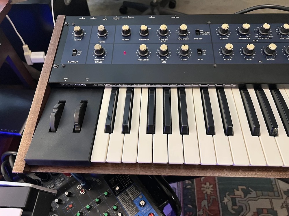 Korg PolySix Synthesizer Replacement Solid Walnut Chassis / Body / Casee