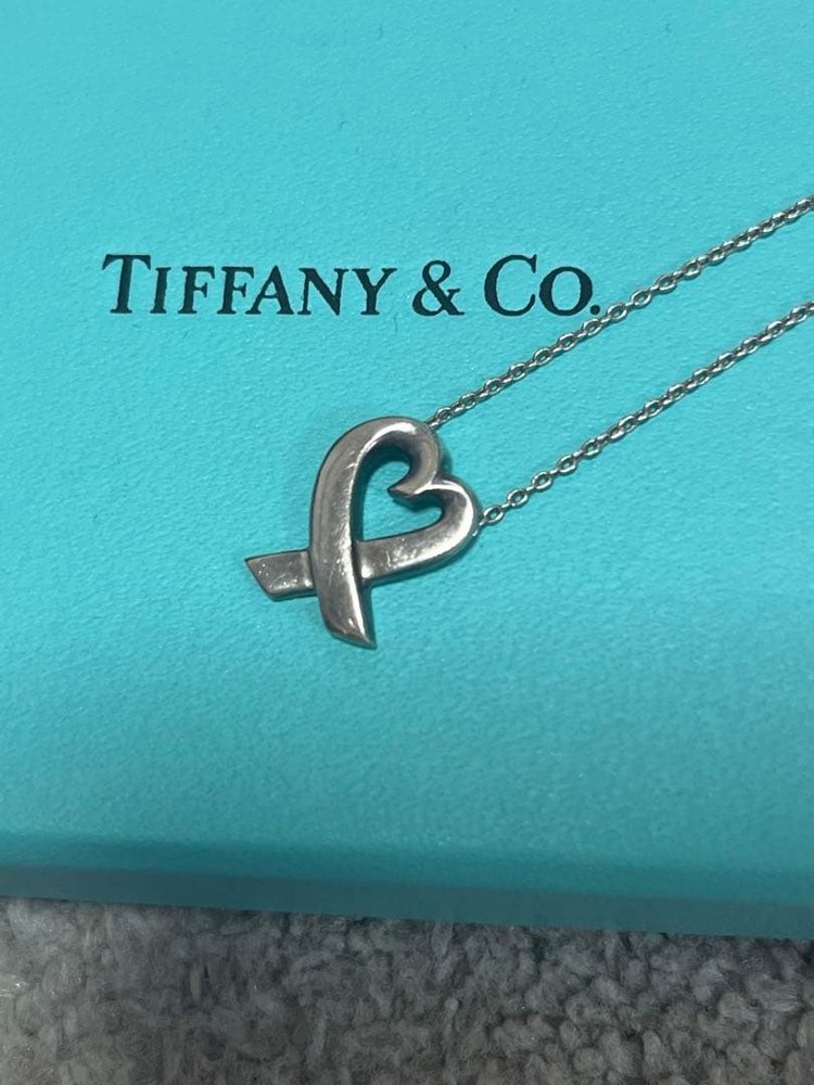 Tiffany & Co. Silver Heart Necklace