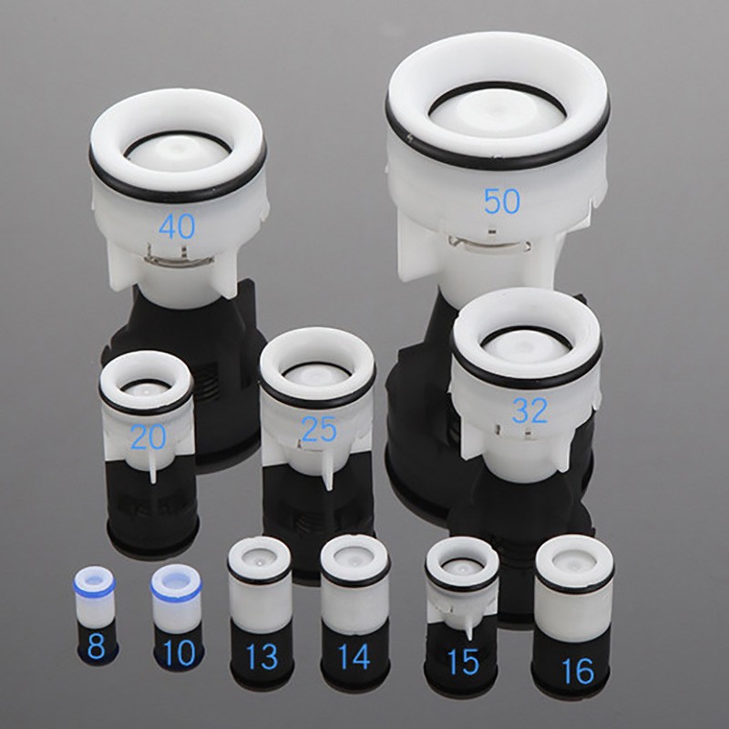 Plastic Insert Check Valve 8-50mm Non-Return One Way Water Control Connector