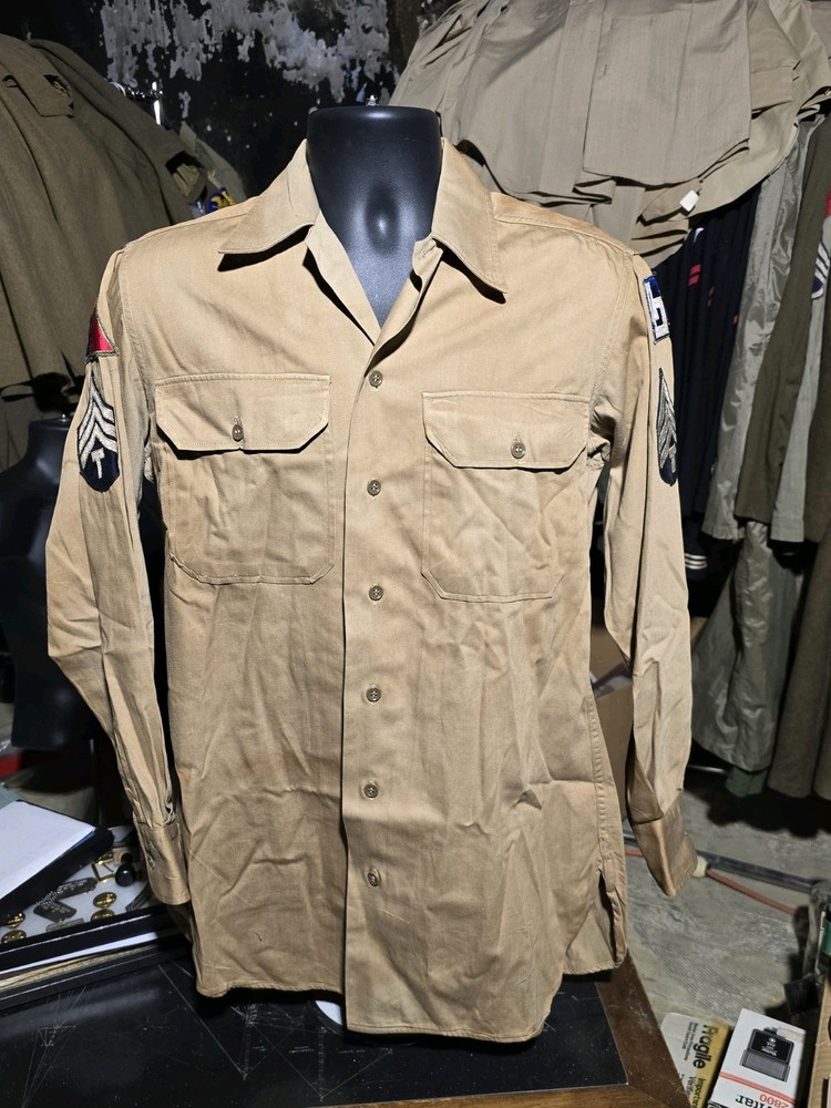 WWII 1st Armored 2nd Service Command Shirt