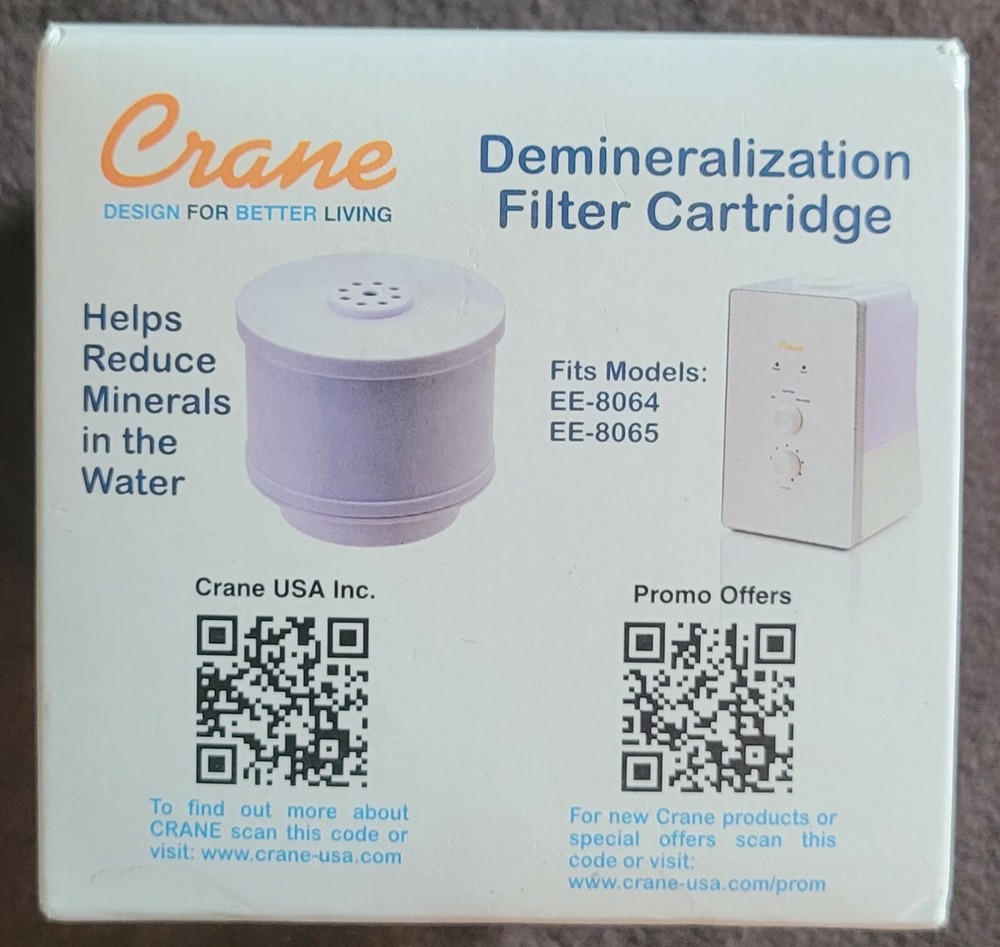 Crane Demineralization Filter Cartridge - NIB