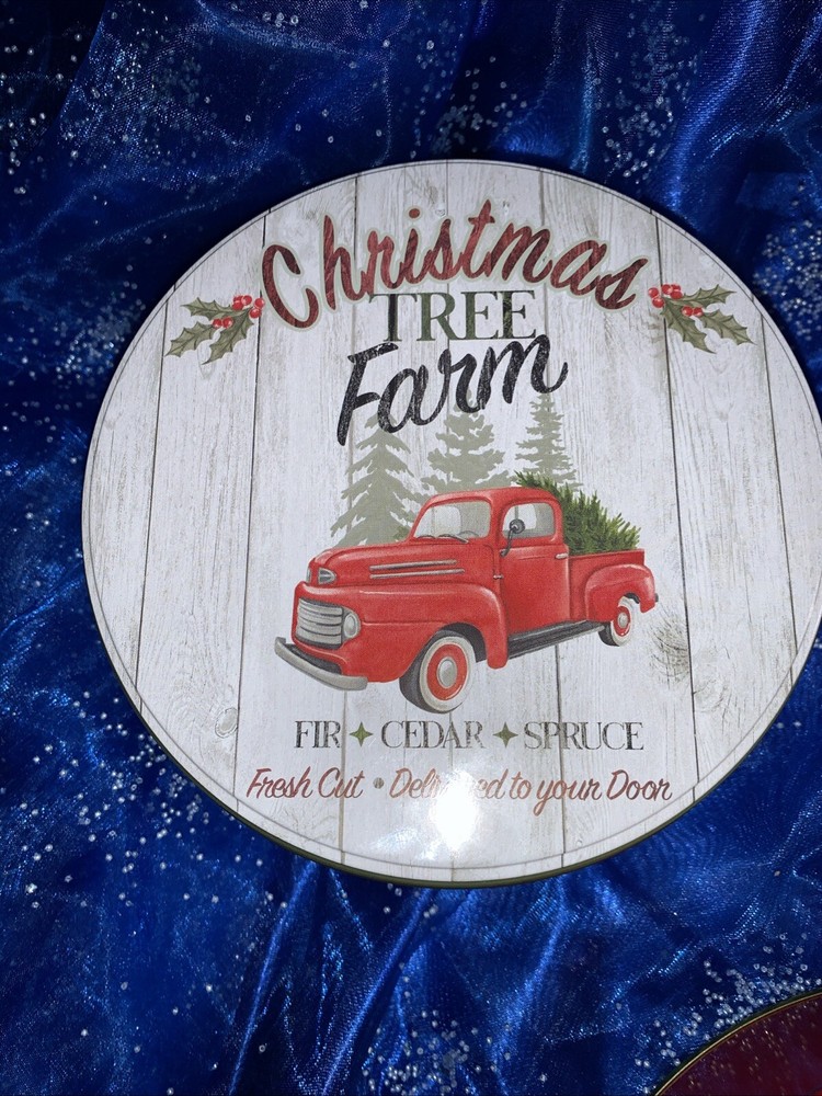 Christmas Tree Farm Tins