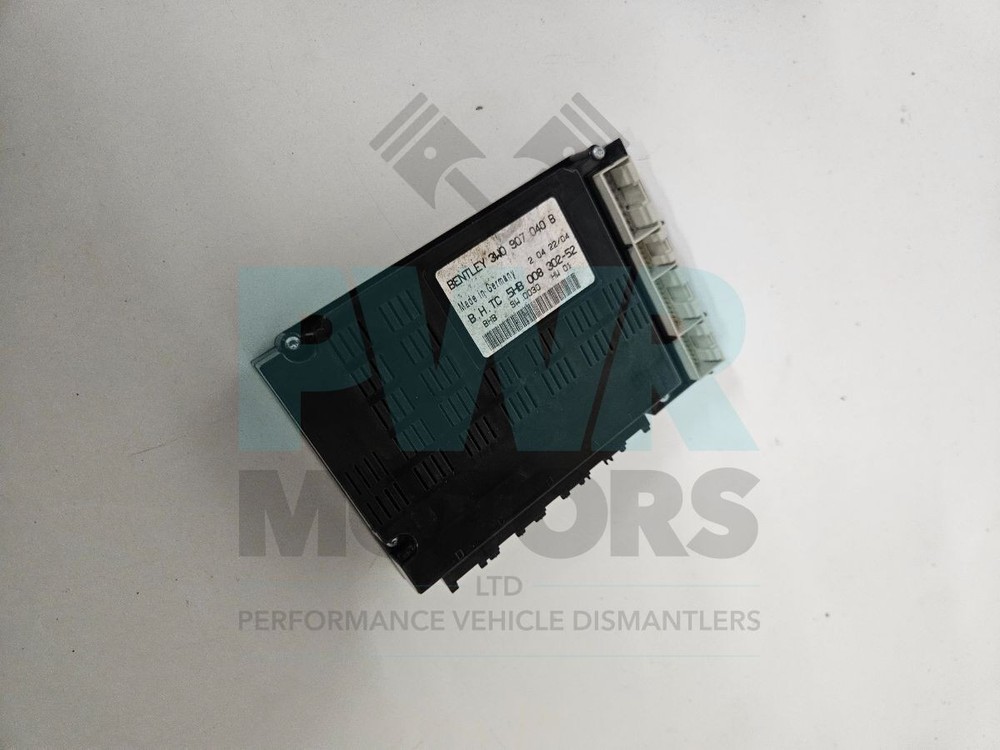 BENTLEY Continental Gt Air Con Climate Control Module 3W0907040