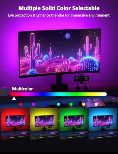 Monitor Backlight, Color Sync with 21-24 Inch Screen, USB Powered 24 inch
